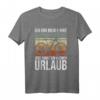 Ich Und Mein E-bike Jede Fahrt Ein Kleiner Urlaub T-Shirt – Klassisch geschnitten, bequemes Fahrrad- und E-Bike Motiv