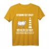 Ostfriesland Ostfriese Nordsee Urlaub Geschenk T-Shirt - Coole Strandoutfits mit Sprüchen für Nordsee- und Ostfriesland-Fans