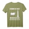 Ostfriesland Ostfriese Nordsee Urlaub Geschenk T-Shirt - Coole Strandoutfits mit Sprüchen für Nordsee- und Ostfriesland-Fans