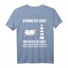 Ostfriesland Ostfriese Nordsee Urlaub Geschenk T-Shirt - Coole Strandoutfits mit Sprüchen für Nordsee- und Ostfriesland-Fans