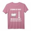 Ostfriesland Ostfriese Nordsee Urlaub Geschenk T-Shirt - Coole Strandoutfits mit Sprüchen für Nordsee- und Ostfriesland-Fans