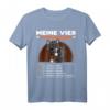 Lustiges Katzen Kaffee T-Shirt mit Sprüchen – Humorvolles Design für Katzen-, Kaffee- und Urlaubsliebhaber für Herren und Damen