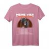 Lustiges Katzen Kaffee T-Shirt mit Sprüchen – Humorvolles Design für Katzen-, Kaffee- und Urlaubsliebhaber für Herren und Damen