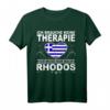 Griechenland Reise Flagge T-Shirt für Rhodos Liebhaber – Perfektes Urlaubsoutfit & Geschenkidee für Männer & Frauen