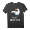 Nordsee Flamingo Möwe Strand Urlaub Meer Küste Leuchtturm T-Shirt – Perfektes Geschenk für Nordsee- und Ostsee-Liebhaber, Strand- und Küstenfans