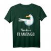 Nordsee Flamingo Möwe Strand Urlaub Meer Küste Leuchtturm T-Shirt – Perfektes Geschenk für Nordsee- und Ostsee-Liebhaber, Strand- und Küstenfans