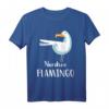 Nordsee Flamingo Möwe Strand Urlaub Meer Küste Leuchtturm T-Shirt – Perfektes Geschenk für Nordsee- und Ostsee-Liebhaber, Strand- und Küstenfans