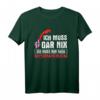 Ich Muss Nur Nach Norwegen Urlaub T-Shirt - Lustiges Skandinavien Motiv für Angler, Urlauber und Naturfreunde