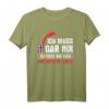 Ich Muss Nur Nach Norwegen Urlaub T-Shirt - Lustiges Skandinavien Motiv für Angler, Urlauber und Naturfreunde
