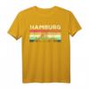 Mein Hamburg Skyline Deutschland Heimat Stadt Souvenir T-Shirt - Perfektes Geschenk für Hamburger und Deutschland-Liebhaber