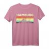 Mein Hamburg Skyline Deutschland Heimat Stadt Souvenir T-Shirt - Perfektes Geschenk für Hamburger und Deutschland-Liebhaber