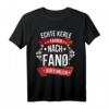 Fanö Insel Geschenk in Dänemark für Kopenhagen & Nordsee Urlaub – T-Shirt mit Heimflagge & Kite Motiv