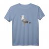 Möwe Polygon Urlaub Sommer Strand T-Shirt – Cooles Meeresdesign als Geschenkidee für Strandliebhaber