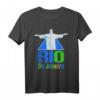 Brasilien Rio de Janeiro T-Shirt mit Palme, Strand & Copacabana Motiv – Perfektes Geschenk für Brasilien- und Rio-Fans