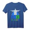Brasilien Rio de Janeiro T-Shirt mit Palme, Strand & Copacabana Motiv – Perfektes Geschenk für Brasilien- und Rio-Fans