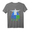 Brasilien Rio de Janeiro T-Shirt mit Palme, Strand & Copacabana Motiv – Perfektes Geschenk für Brasilien- und Rio-Fans