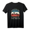 Ich brauche keine Therapie, ich muss nur nach Amsterdam T-Shirt – Retro Holland Design mit Fahrrad und Tulpe für Niederlande Fans