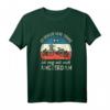 Ich brauche keine Therapie, ich muss nur nach Amsterdam T-Shirt – Retro Holland Design mit Fahrrad und Tulpe für Niederlande Fans