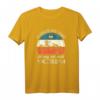 Ich brauche keine Therapie, ich muss nur nach Amsterdam T-Shirt – Retro Holland Design mit Fahrrad und Tulpe für Niederlande Fans