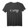 Capri Italien T-Shirt für Sommerurlaub & Party - Perfekt für Reisen, Strand & Festlichkeiten