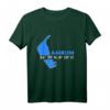Amrum Koordinaten Nordsee Nordfriesische Insel T-Shirt – Perfektes Souvenir für Strandurlaub, Watt- und Nordseeküsten-Fans