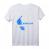Amrum Koordinaten Nordsee Nordfriesische Insel T-Shirt – Perfektes Souvenir für Strandurlaub, Watt- und Nordseeküsten-Fans