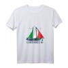 Damen T-Shirt Lago di Garda Urlaub - V-Ausschnitt für Italienreisen, Segeln & Wassersport