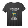 Stockholm Schweden T-Shirt als Souvenir & Geschenk - Perfekt für Touristen, Fans und Heimatverbundene