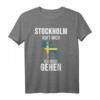 Stockholm Schweden T-Shirt als Souvenir & Geschenk - Perfekt für Touristen, Fans und Heimatverbundene