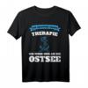 Keine Therapie ich muss nur an die Ostsee T-Shirt - Lustiges maritimes Design für Ostsee- und Strandliebhaber