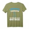 Keine Therapie ich muss nur an die Ostsee T-Shirt - Lustiges maritimes Design für Ostsee- und Strandliebhaber