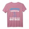 Keine Therapie ich muss nur an die Ostsee T-Shirt - Lustiges maritimes Design für Ostsee- und Strandliebhaber