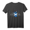Schottland Urlaub Herzschlag Schotte Scotland T-Shirt – Lustiges Souvenir für Schottland-Reisende & Urlauber