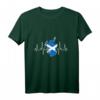 Schottland Urlaub Herzschlag Schotte Scotland T-Shirt – Lustiges Souvenir für Schottland-Reisende & Urlauber