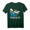 Urlaub am Bodensee mit SUP, Strand & Palmen T-Shirt – Perfektes Souvenir & Geschenk für Bodensee-Reisende und Wassersportler
