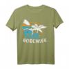 Urlaub am Bodensee mit SUP, Strand & Palmen T-Shirt – Perfektes Souvenir & Geschenk für Bodensee-Reisende und Wassersportler