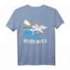 Urlaub am Bodensee mit SUP, Strand & Palmen T-Shirt – Perfektes Souvenir & Geschenk für Bodensee-Reisende und Wassersportler