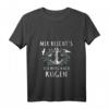 Damen Rügen Souvenir Ostsee Urlaub Insel Rügen T-Shirt mit V-Ausschnitt – Lustiger Spruch & Andenken für Ihren Inselurlaub