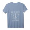 Damen Rügen Souvenir Ostsee Urlaub Insel Rügen T-Shirt mit V-Ausschnitt – Lustiger Spruch & Andenken für Ihren Inselurlaub