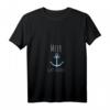 Damen Meer geht immer Schiff Anker Hafen See Urlaub T-Shirt mit V-Ausschnitt – Perfektes Geschenk für Wasser- und Meeres-Fans
