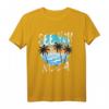 Wir sehen uns in Nizza Frankreich Urlaub T-Shirt – Perfektes Souvenir für Nizza-Reisende & Urlauber mit Sonnenuntergang & Palme Motiv