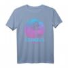Hotel Angeleno Los Angeles T-Shirt mit Palme & Sonnenuntergang - Perfekt für Strand, Surfen & Sommerurlaub, Vintage Retro Design