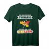 Ich brauche keine Therapie - Ich muss nur nach Sizilien Geschenk T-Shirt für Reiseliebhaber & Urlauber