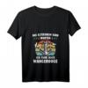 Wangerooge Souvenir T-Shirt mit V-Ausschnitt – Nordsee Insel Urlaub & Mitbringsel für Inselbewohner und Urlauber