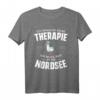Ich muss Gar nix Ich muss nur an die Nordsee - Strand T-Shirt für Urlaub, Meer & Küstenabenteuer