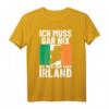 Irland Urlaub T-Shirt mit Irischer Flagge - Klassisch geschnitten, doppelt genähter Saum für Irland-Reisende und Fans