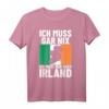 Irland Urlaub T-Shirt mit Irischer Flagge - Klassisch geschnitten, doppelt genähter Saum für Irland-Reisende und Fans