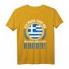 Rhodos Griechenland Insel Urlaub T-Shirt - Lustiges Griechenland-Reise Motiv als Souvenir für Griechenland-Liebhaber und Urlauber