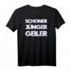 Schöner Jünger Geiler Mallorca Malle Party Glitch T-Shirt – Trendiges Urlaubs- & Party-Shirt mit Backprint