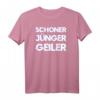 Schöner Jünger Geiler Mallorca Malle Party Glitch T-Shirt – Trendiges Urlaubs- & Party-Shirt mit Backprint